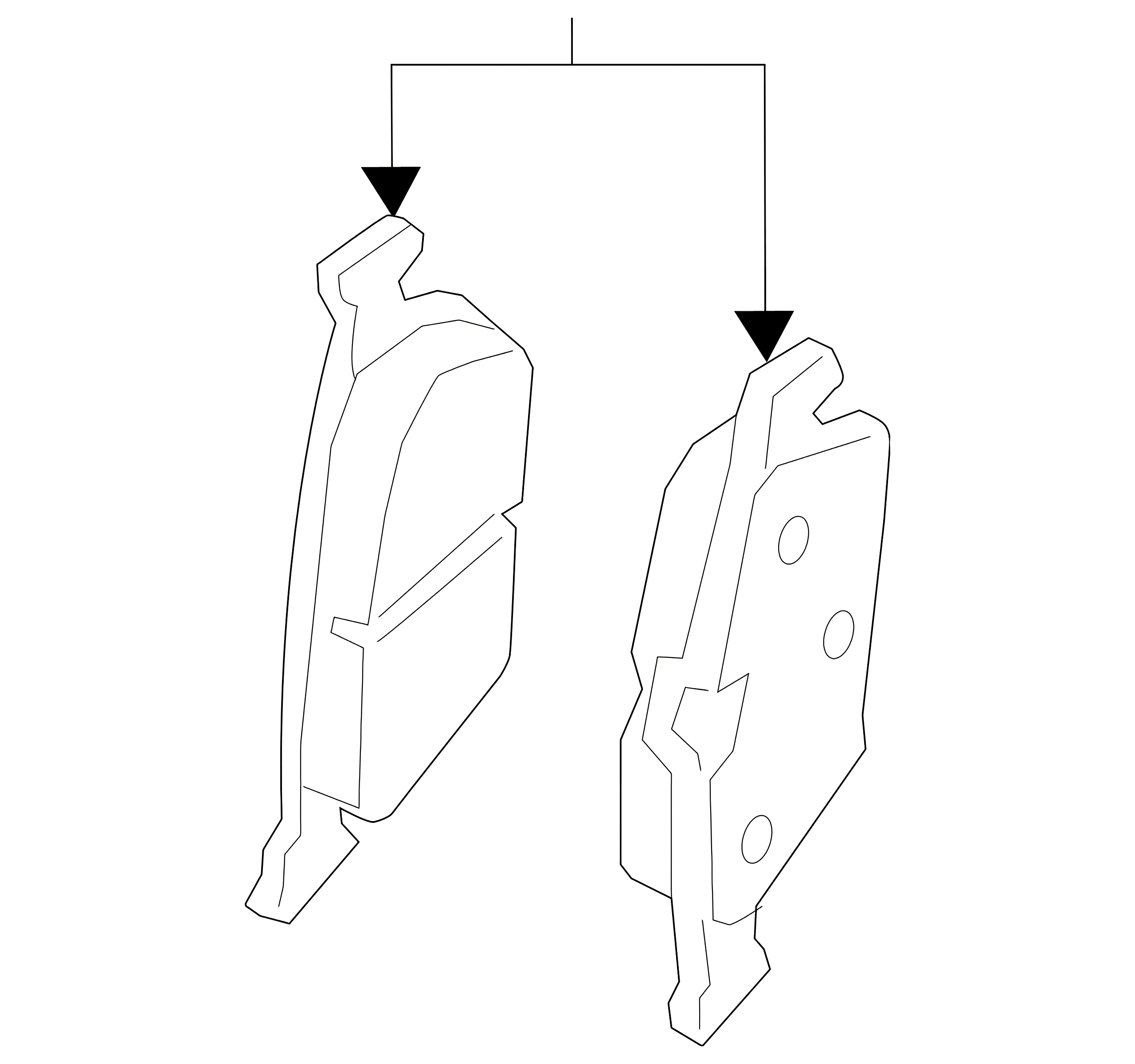 Brake Lining 5Q0-698-451-AF - View 2